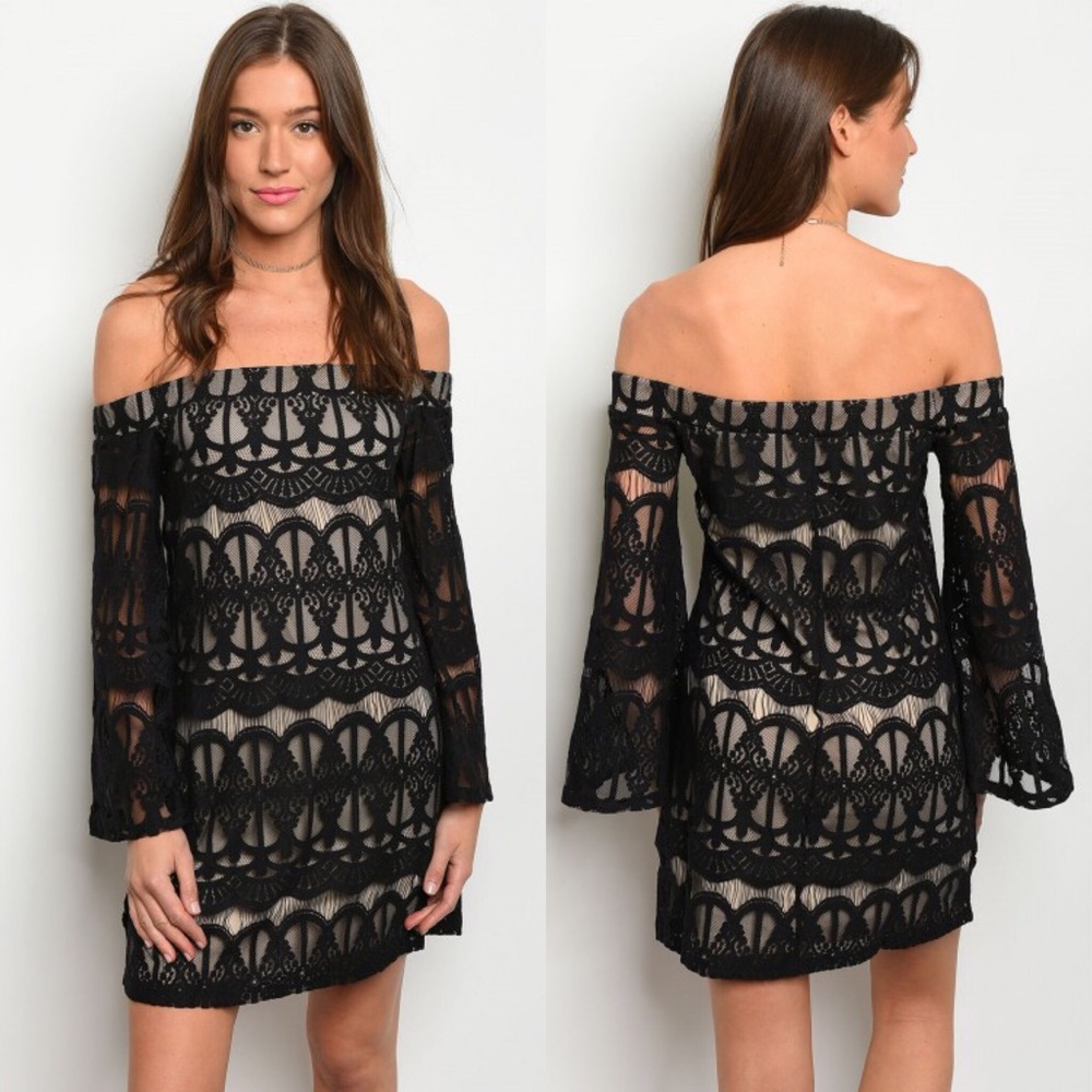 CLOSING SHOP!! Black Lace Dress
